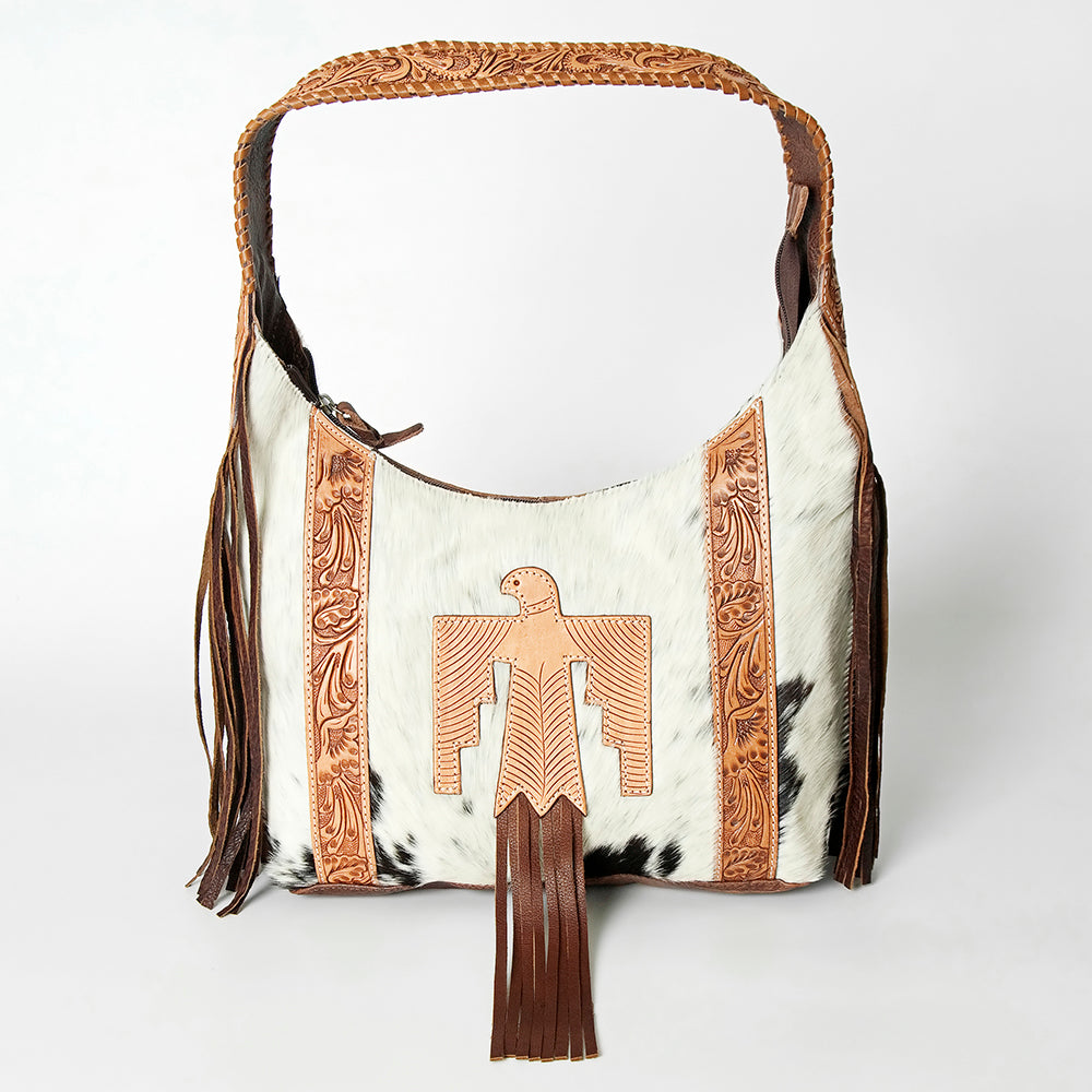 American Darling Hobo Hair On Genuine Leather women bag western handbag purse