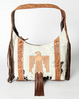 American Darling Hobo Hair On Genuine Leather women bag western handbag purse