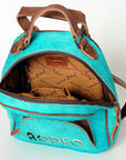 American Darling Hair On Genuine Leather Women Bag Western Handbag Purse