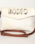 American Darling ADBGS178K Envelope Hair On Genuine Leather women bag western handbag purse
