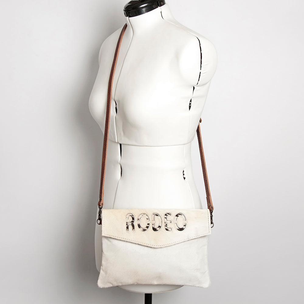 American Darling ADBGS178K Envelope Hair On Genuine Leather women bag western handbag purse
