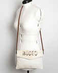 American Darling ADBGS178K Envelope Hair On Genuine Leather women bag western handbag purse