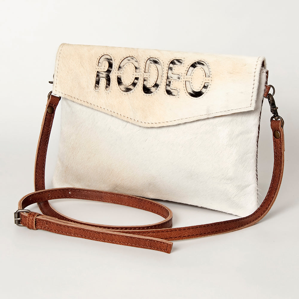 American Darling ADBGS178K Envelope Hair On Genuine Leather women bag western handbag purse