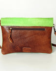 American Darling ADBGS178N Envelope Hair On Genuine Leather women bag western handbag purse