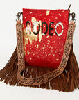 American Darling ADBGS192M Messenger Hair On Genuine Leather women bag western handbag purse