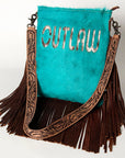 American Darling ADBGS192O Messenger Hair On Genuine Leather women bag western handbag purse