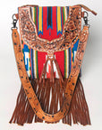 American Darling CROSS BODY I Hand Tooled Hair-on Genuine Leather women bag western handbag purse