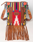 American Darling CROSS BODY I Hand Tooled Hair-on Genuine Leather women bag western handbag purse