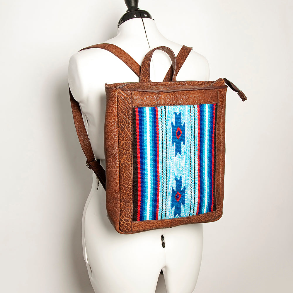 American Darling Saddle Blanket Genuine Leather Women Bag Western Handbag Purse