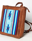 American Darling Saddle Blanket Genuine Leather Women Bag Western Handbag Purse