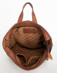 American Darling Saddle Blanket Genuine Leather Women Bag Western Handbag Purse