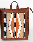 American Darling Saddle Blanket Genuine Leather Women Bag Western Handbag Purse