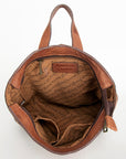 American Darling Saddle Blanket Genuine Leather Women Bag Western Handbag Purse
