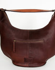 American Darling HOBO Hand Tooled Hair-on Genuine Leather women bag western handbag purse