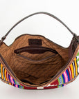 American Darling HOBO Hand Tooled Hair-on Genuine Leather women bag western handbag purse
