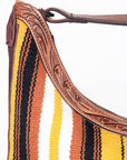 American Darling HOBO Hand Tooled Hair-on Genuine Leather women bag western handbag purse