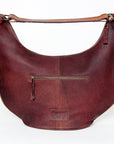 American Darling HOBO Hand Tooled Hair-on Genuine Leather women bag western handbag purse
