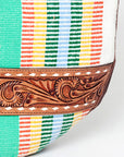 American Darling HOBO Hand Tooled Hair-on Genuine Leather women bag western handbag purse