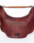 American Darling HOBO Hand Tooled Hair-on Genuine Leather women bag western handbag purse
