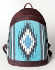 American Darling Saddle Blanket Genuine Leather Women Bag Western Handbag Purse