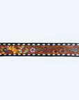 American Darling ADBRF178 Hand tooled carved Genuine Leather Bracelet women