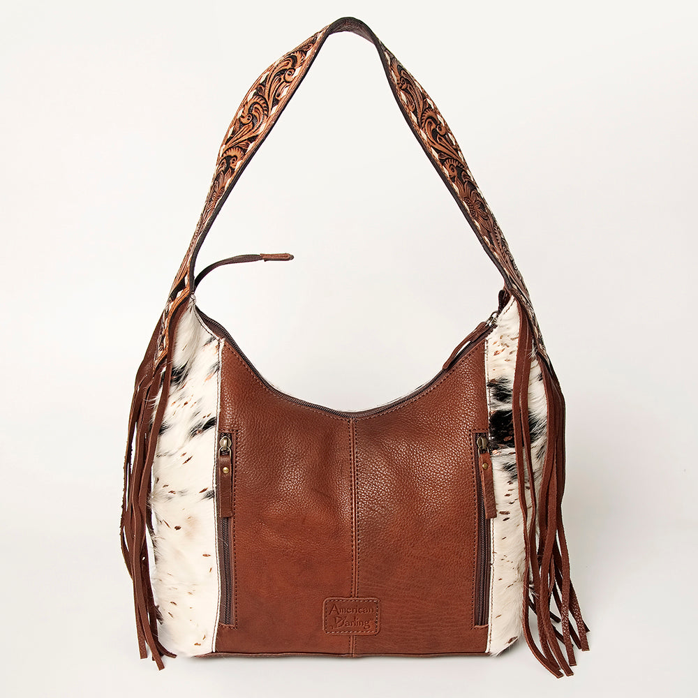 American Darling ADBGA223A Hobo Hair On Genuine Leather women bag western handbag purse