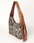 American Darling ADBGA223B Hobo Hair On Genuine Leather women bag western handbag purse
