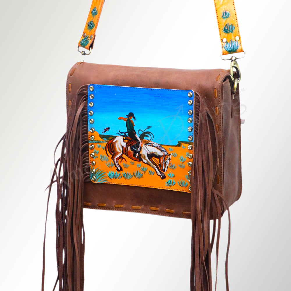 American Darling Cross Body I Genuine Leather Women Bag Western Handbag Purse
