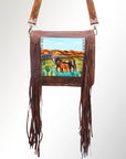 American Darling Cross Body I Genuine Leather Women Bag Western Handbag Purse