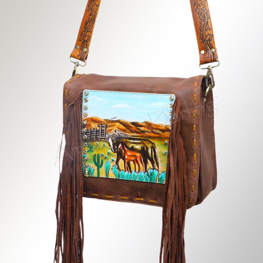 American Darling Cross Body I Genuine Leather Women Bag Western Handbag Purse