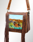 American Darling Cross Body I Genuine Leather Women Bag Western Handbag Purse