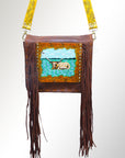 American Darling Cross Body I Genuine Leather Women Bag Western Handbag Purse