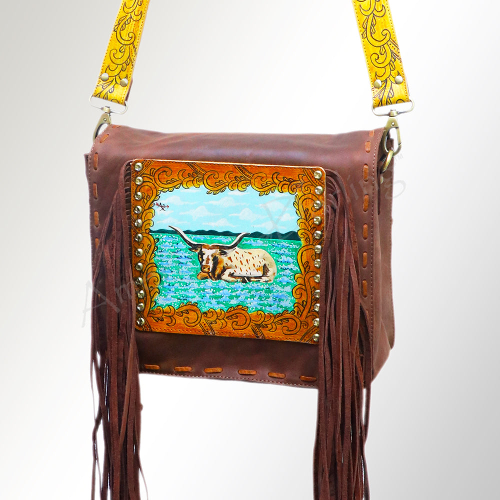 American Darling Cross Body I Genuine Leather Women Bag Western Handbag Purse