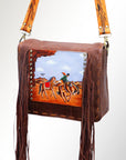 American Darling Cross Body I Genuine Leather Women Bag Western Handbag Purse