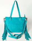 American Darling Tote Hair On Genuine Leather Women Bag Western Handbag Purse