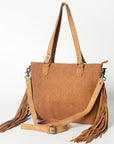 American Darling Tote Hair On Genuine Leather Women Bag Western Handbag Purse