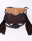American Darling Small Crossbody Saddle Blanket Genuine Leather women bag western handbag purse