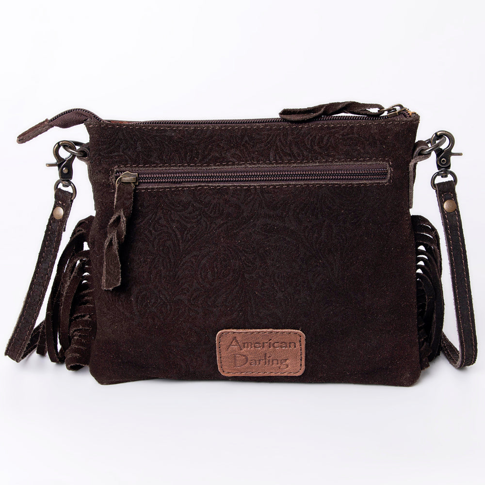 American Darling Small Crossbody Saddle Blanket Genuine Leather women bag western handbag purse