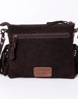 American Darling Small Crossbody Saddle Blanket Genuine Leather women bag western handbag purse