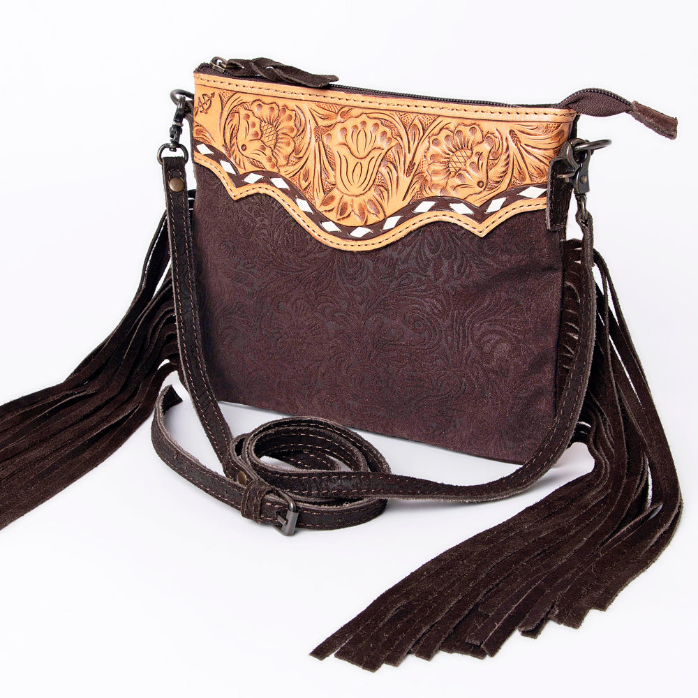 American Darling Small Crossbody Saddle Blanket Genuine Leather women bag western handbag purse