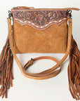 American Darling Small Crossbody Saddle Blanket Genuine Leather women bag western handbag purse