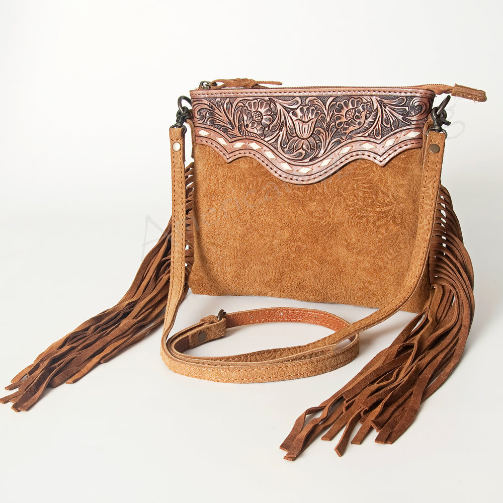 American Darling Small Crossbody Saddle Blanket Genuine Leather women bag western handbag purse