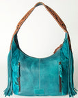 American Darling Hobo Hair On Genuine Leather women bag western handbag purse