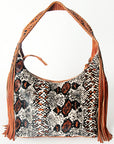 American Darling Hobo Hair On Genuine Leather women bag western handbag purse