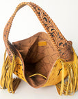 American Darling Hobo Hair On Genuine Leather women bag western handbag purse