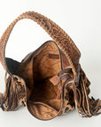 American Darling Hobo Hair On Genuine Leather women bag western handbag purse