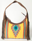 American Darling Hobo Hair On Genuine Leather women bag western handbag purse