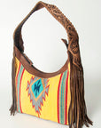 American Darling Hobo Hair On Genuine Leather women bag western handbag purse