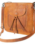 Never Mind Nmbgz103A Cross Body I Vintage Handmade Genuine Cowhide Leather Women Bag Western Handbag Purse