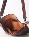 Never Mind Nmbgz103D Cross Body I Vintage Handmade Genuine Cowhide Leather Women Bag Western Handbag Purse